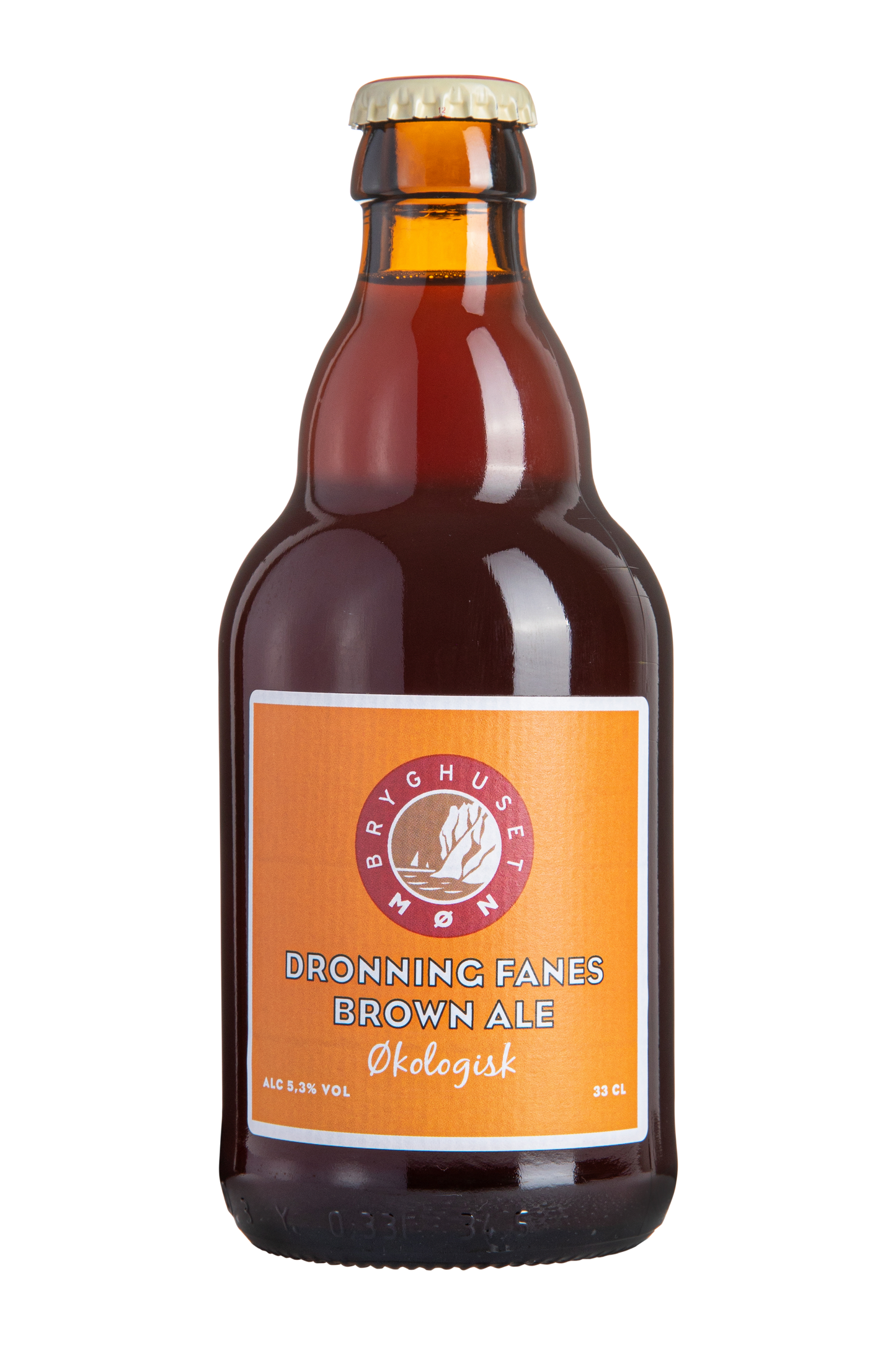 Dronning Fanes Brown Ale økologisk 33cl, Bryghuset Møn