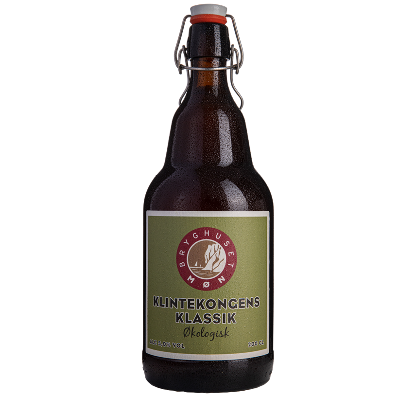 Klintekongens Klassik økologisk, 200 cl., Bryghuset Møn