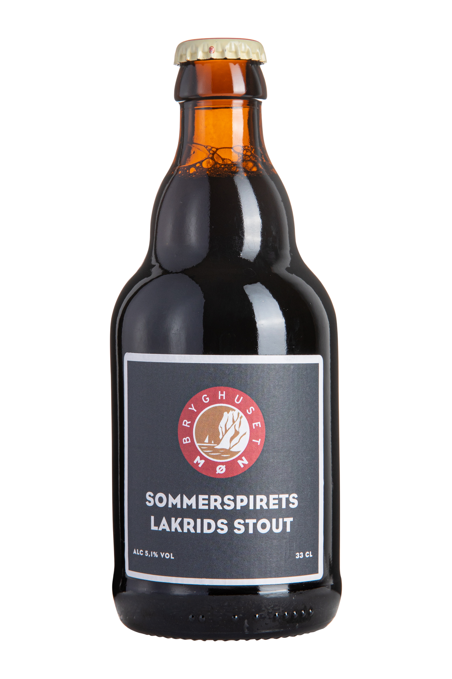 Sommerspirets Lakrids Stout 33cl, Bryghuset Møn