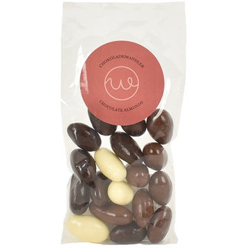 75g Blandede chokolademandler