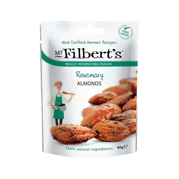 Filbert 40 G Rosemary Almonds - Pocket Snack