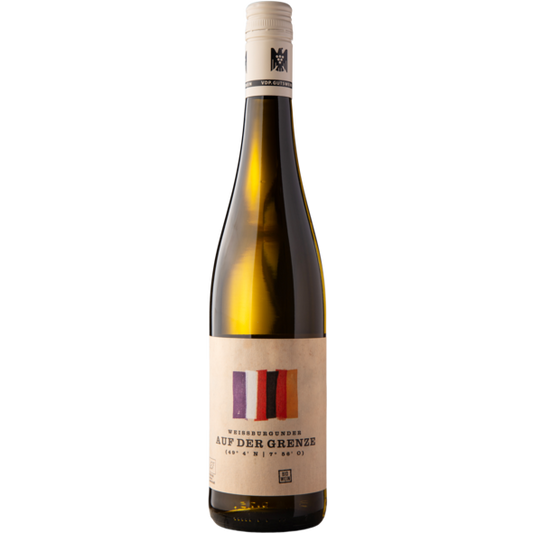 2024 "Auf der Grenze" Weissburgunder Organic, Gutswein, Weingut Bernhart