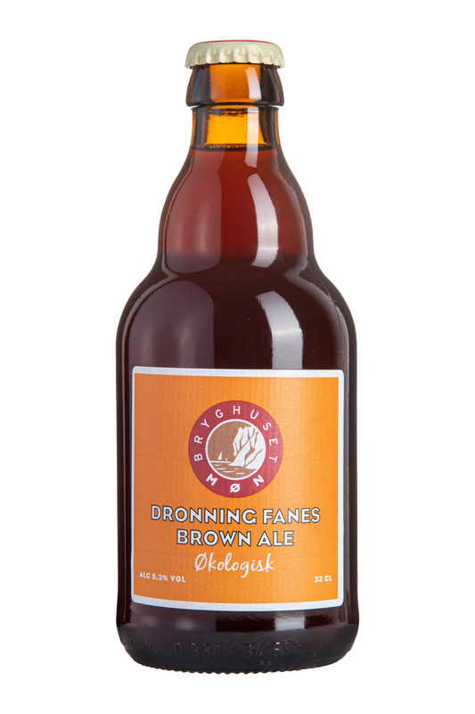 Dronning Fanes Brown Ale økologisk 33cl, Bryghuset Møn