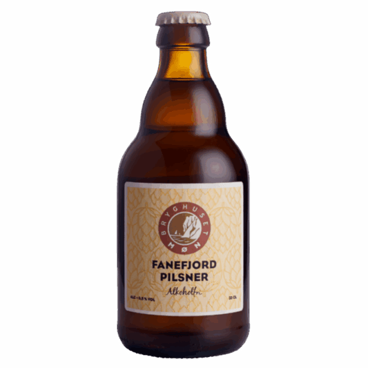 Fanefjord pilsner alkoholfri økologisk 33cl, Bryghuset Møn