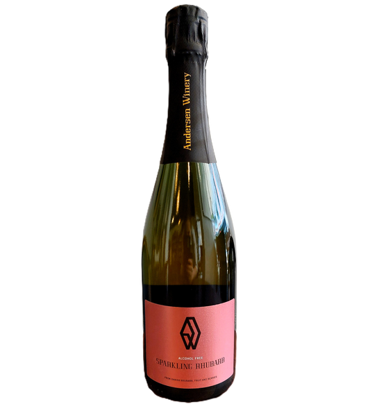 Sparkling Rhubarb - alcohol free 0,3 %, Andersen Winery