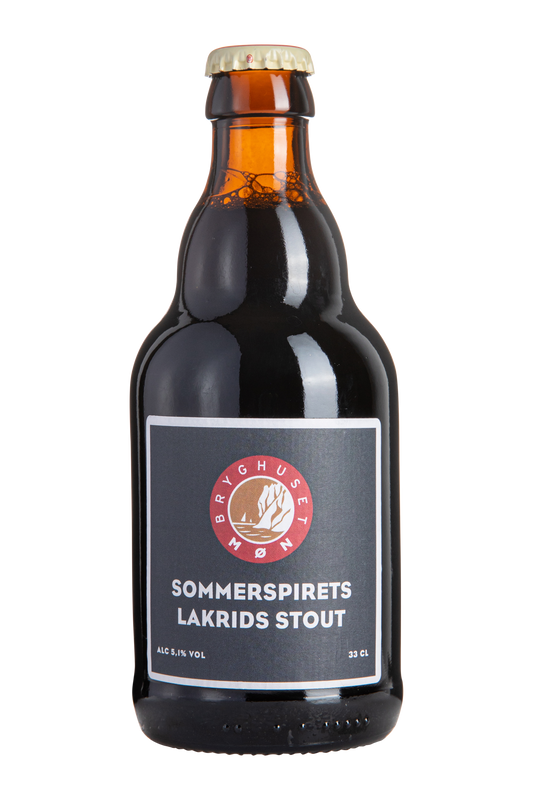 Sommerspirets Lakrids Stout 33cl, Bryghuset Møn