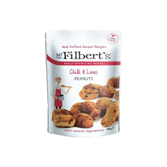 Filbert 40 G Chilli & Lime Peanuts - Pocket Snack